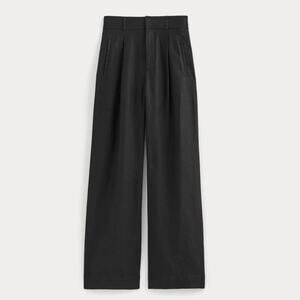 Everlane The Way-High Drape Trouser In Black